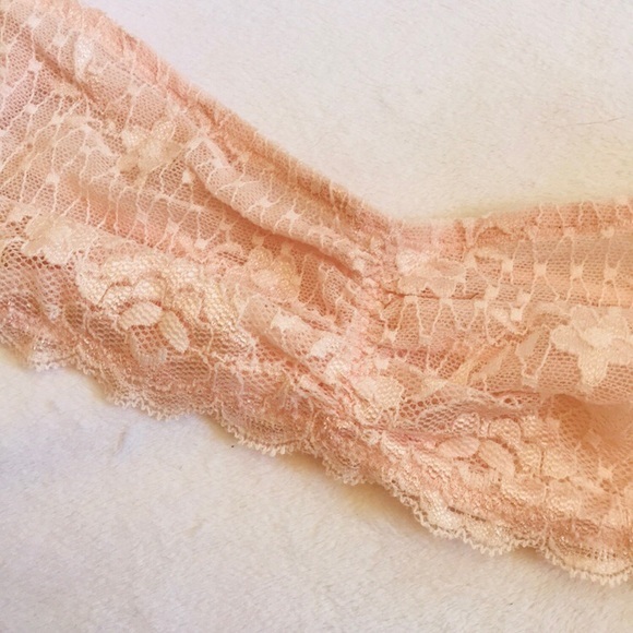 Intimately Free People pink lace bandeau bra new - Picture 4 of 6